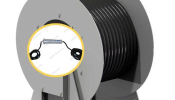 The ideal solution for marine cable reels: Optical Hybrid Slip Rings